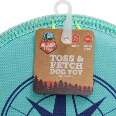 Product Arcadia Trail® Toss-and-Fetch Compass Flyer Dog Toy
