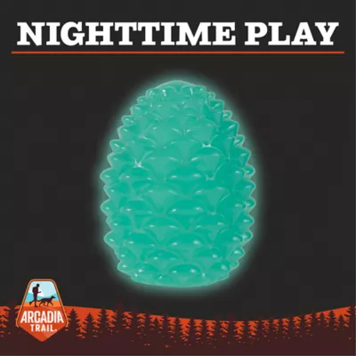 Product Arcadia Trail® Glow-in-the-Dark Green Pinecone Dog Toy