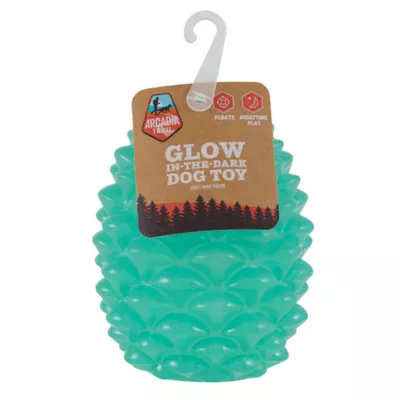 Product Arcadia Trail® Glow-in-the-Dark Green Pinecone Dog Toy