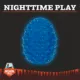 Product Arcadia Trail® Glow-in-the-Dark Blue Pinecone Dog Toy