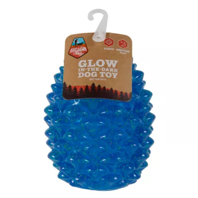Product Arcadia Trail® Glow-in-the-Dark Blue Pinecone Dog Toy
