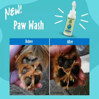 Product earthbath® Paw Wash - Avocado & Calendula with Shea Butter, 8 oz