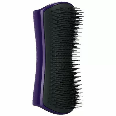 Product Pet Teezer Detangling Brush for Dogs, Black/Purple