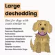 Product Pet Teezer Detangling Brush for Dogs, Black/Purple