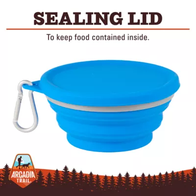 Product  Arcadia Trail® Collapsible Dog Bowl with Lid