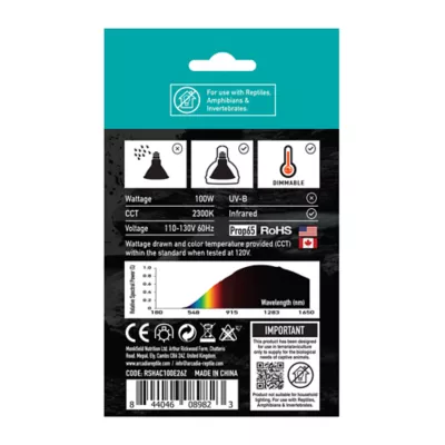 Product Arcadia Reptile GoldenSun® Basking Halogen Lamp