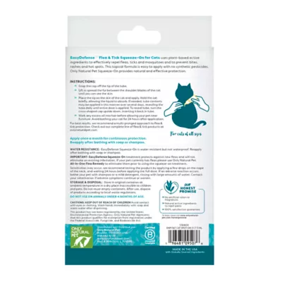 Product Only Natural Pet Flea & Tick Spot On 3 count