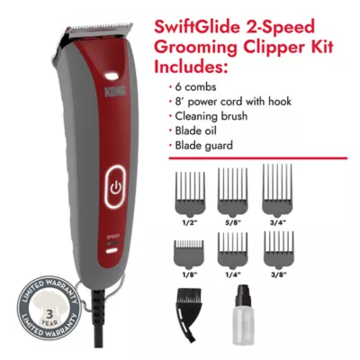 Product KONG 2-Speed Grooming Clipper Kit