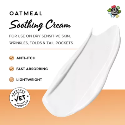 Product Pet Head, Healthcare, Oatmeal Soothing Cream for Dogs - Itch Relief - 1.7 oz