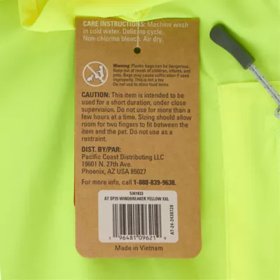 Product Arcadia Trail® Waterproof Dog Windbreaker