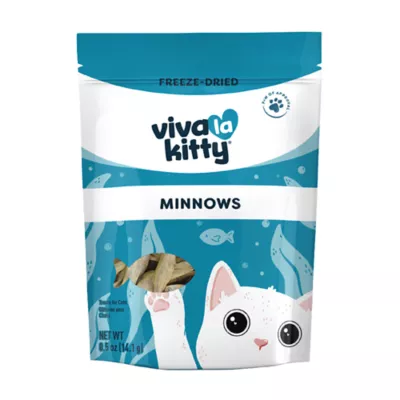 Product Viva La Kitty® Freeze Dried Minnows 0.5 OZ