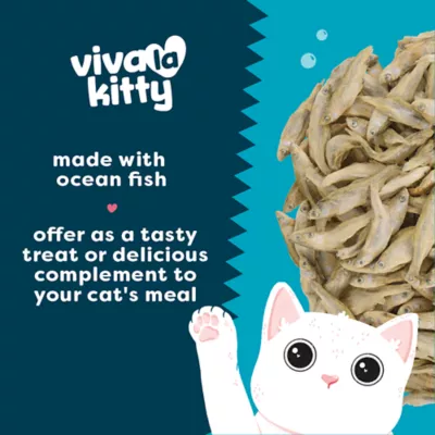 Product Viva La Kitty® Freeze Dried Minnows 0.5 OZ