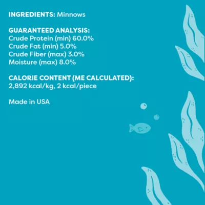 Product Viva La Kitty® Freeze Dried Minnows 0.5 OZ