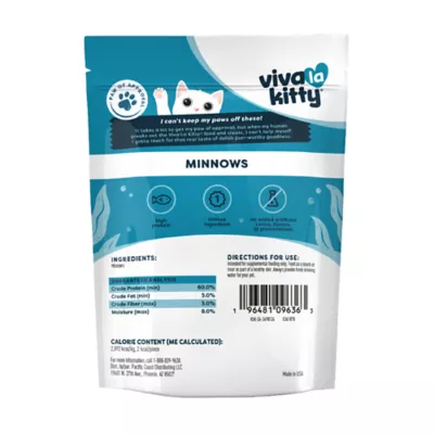 Product Viva La Kitty® Freeze Dried Minnows 0.5 OZ