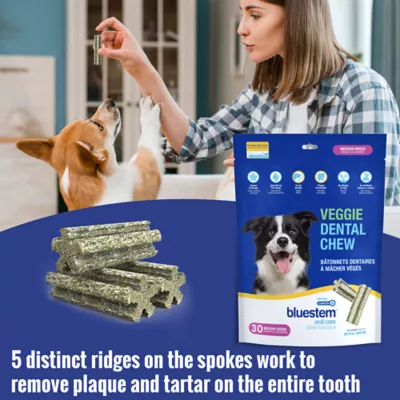 Product bluestem® Veggie Dental Chews for Dogs - Medium Breed, 30 count