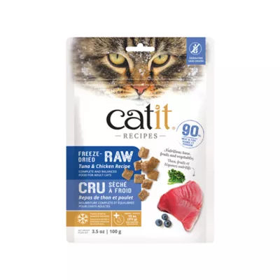 Product Catit Recipes Cat Food Freeze Dried Raw Tuna and Chicken Recipe