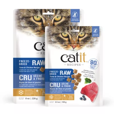 Product Catit Recipes Cat Food Freeze Dried Raw Tuna and Chicken Recipe