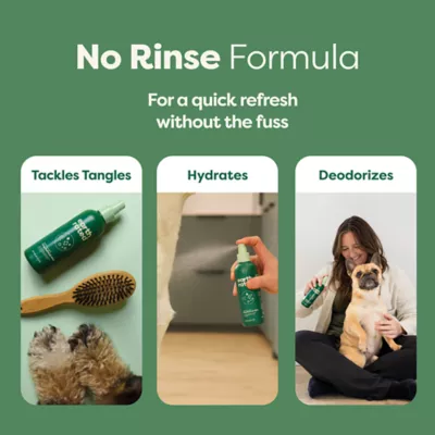 Product Earth Rated Dog Refresh Mist, Deodorizing Spray, Conditioning & Odor-Eliminating, For All Coat Types