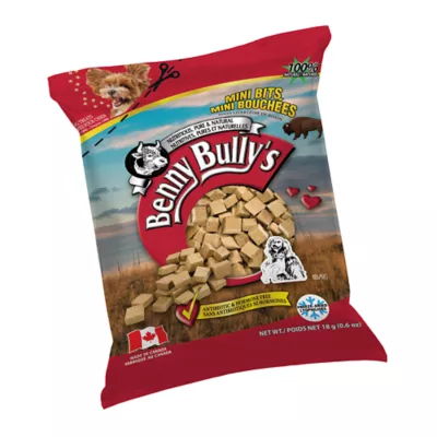 Product Benny Bullys Mini Bits Dog Treats - Bison Liver