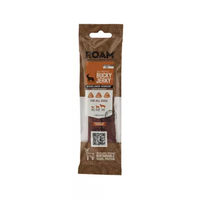 Product ROAM Bucky Jerky Dog Treat Chew - Venison