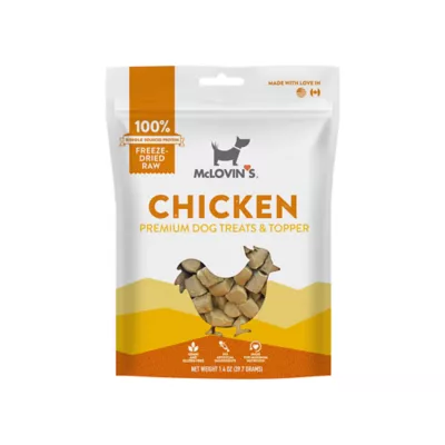 Product McLovin's Pet Premium Dog Treats - Freeze-Dried Raw, Chicken