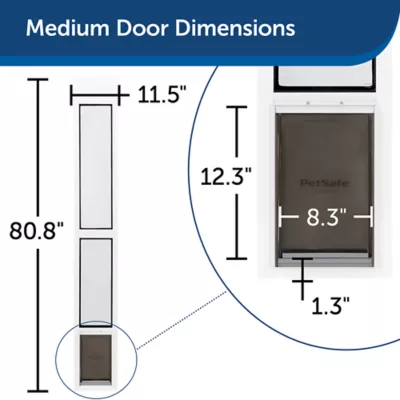 Product PetSafe® Extreme Weather Sliding Glass Pet Door