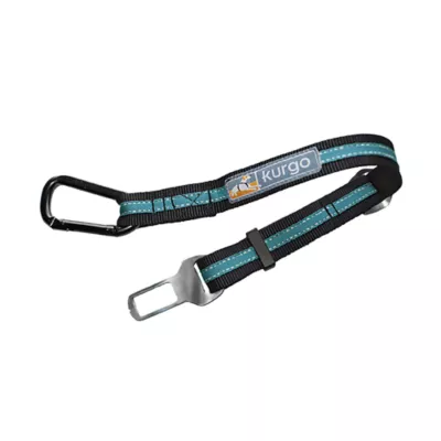 Product Kurgo® Direct to Seatbelt Tether - 15-22 inches Blue & Black