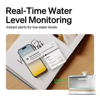 Product PETLIBRO Dockstream App Monitoring Water Fountain