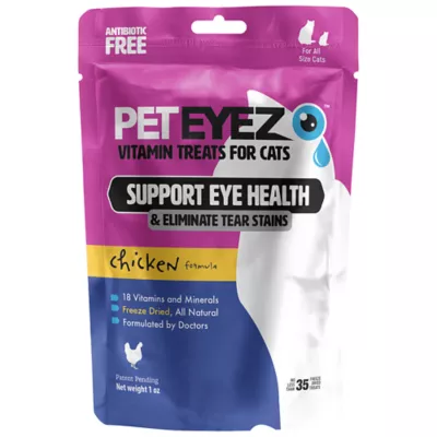 Product PetEyez Vitamin Treats for Cats - Chicken Flavored, 1oz