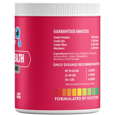 Product PetEyez Vitamin Powder for Cats and Dogs - Beef Liver Flavored, 8oz