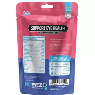 Product PetEyez Vitamin Treats for Cats - Beef Liver Flavor, 1 oz