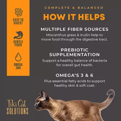 Product Tiki Cat® Solutions™ Adult Cat Food - Digestion, Lamb & Egg Recipe