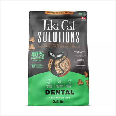 Product Tiki Cat® Solutions™ Adult Cat Food - Dental, Chicken Recipe