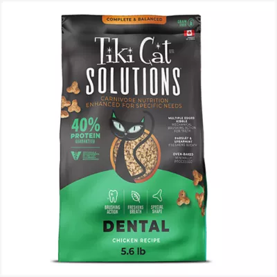 Product Tiki Cat® Solutions™ Adult Cat Food - Dental, Chicken Recipe
