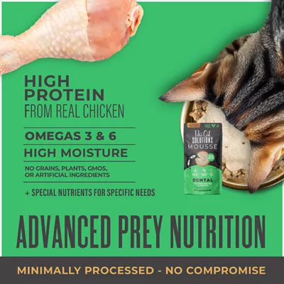 Product Tiki Cat® Solutions™ Mousse Wet Cat Food - Dental, 2.4 Oz