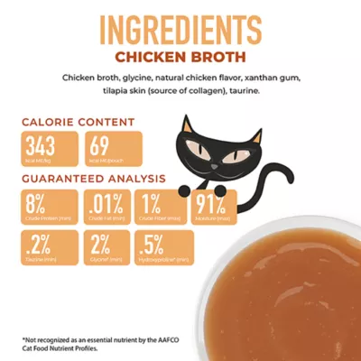Product Tiki Cat - Adult, Broth, Born Carnivore, Chicken, 7 OZ
