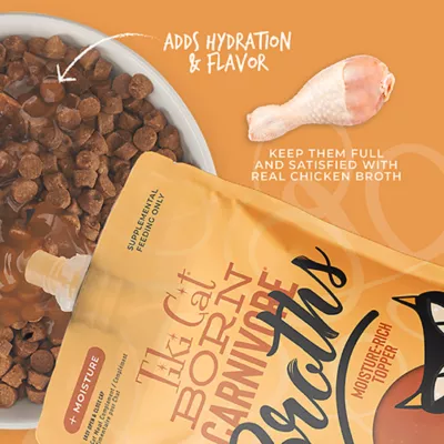 Product Tiki Cat - Adult, Broth, Born Carnivore, Chicken, 7 OZ