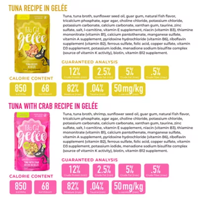 Product Tiki Cat - Adult, Wet Food, Gelee, Tuna Lovers, Variety Pack, 12 Count, 33.6 OZ