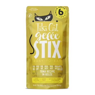 Product Tiki Cat - Adult, Wet Food, Gelee Stix, 3 OZ