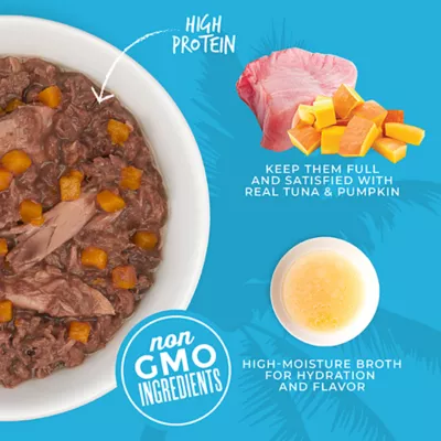 Product Tiki Cat - Adult, Wet Food, Aloha Friends, Variety Pack, 36 CT, 108 OZ