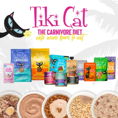Product Tiki Cat - Adult, Wet Food, Aloha Friends, Variety Pack, 36 CT, 108 OZ