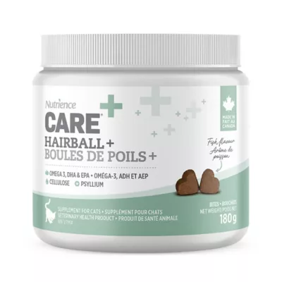 Product Nutrience Care® Hairball+ Supplement Bites for Cats - Fish, 180 g
