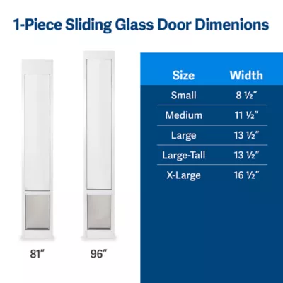 Product PetSafe® Sliding Glass Pet Door for Cat and Dogs