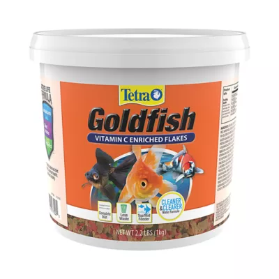 Product Tetra Goldfish Flakes Clear Water 2.2 lb