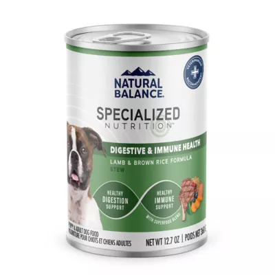 Product Natural Balance Specialized Nutrition Digestive & Immune Health Adult Wet Dog Food - Lamb & Rice