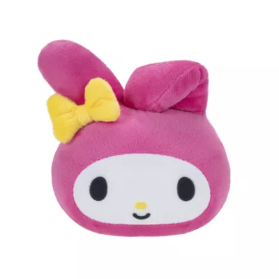 Product Hello Kitty My Melody Head Plush Crinkle Squeaker Dog Toy