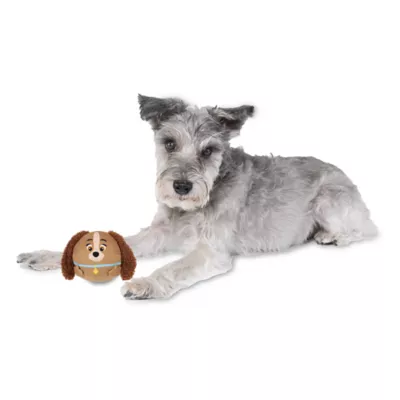Product DISNEY Lady Crinkle Squeaker Plush Dog Toy