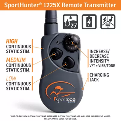 Product SportDOG® Brand SportHunter 1225X E-Collar - 3/4 Mile Range