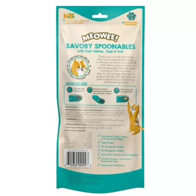 Product Meowee! Savory Spoonables - 4 CT, 1.9 OZ
