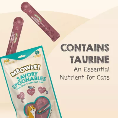 Product Meowee! Savory Spoonables - 4 CT, 1.9 OZ